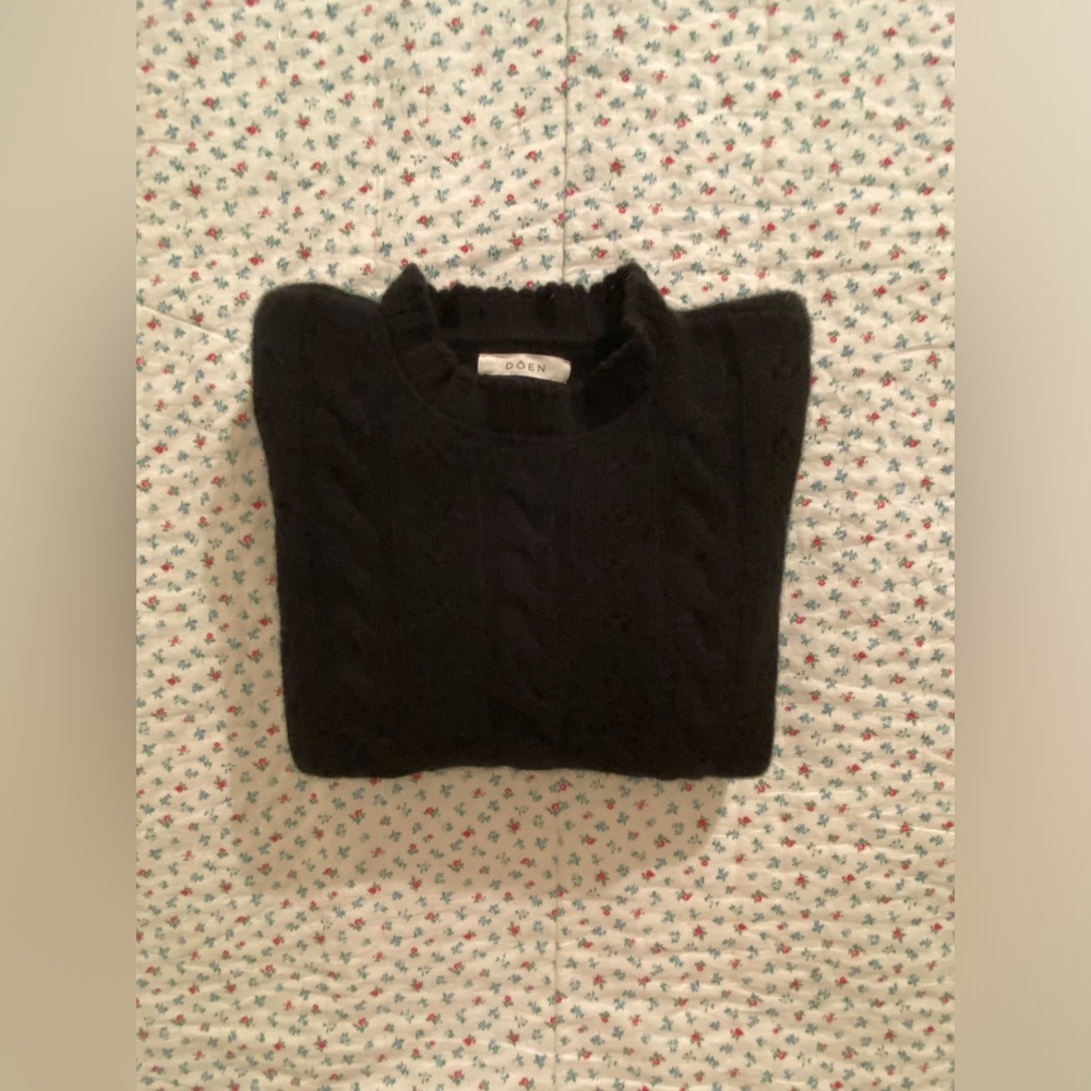 Dôen Appoline Cable Knit Sweater